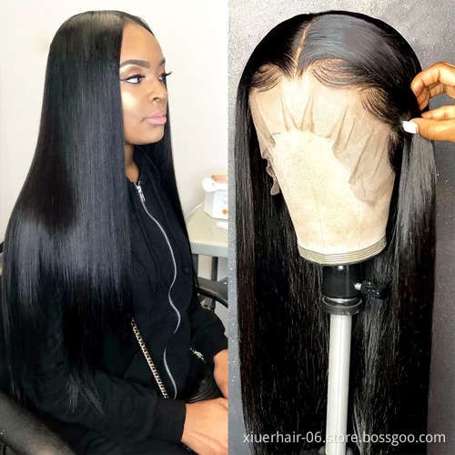10A Grade Peruvian Wigs Lace Front Virgin Human Hair,Full Lace Human Hair Wig for Black Women